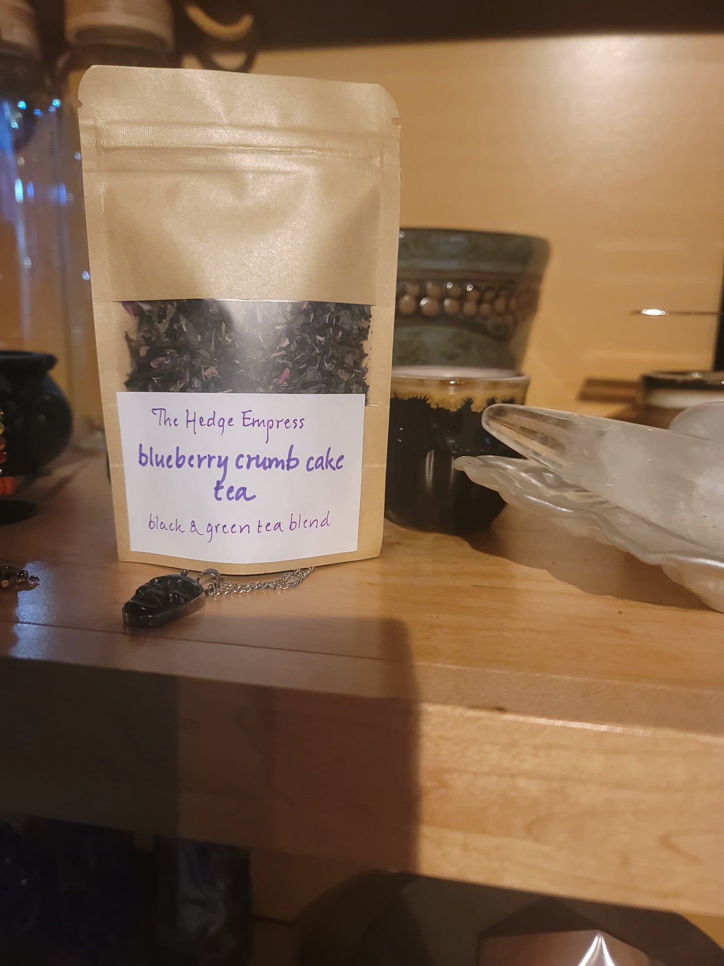 Blueberry Crumb Cake Tea
