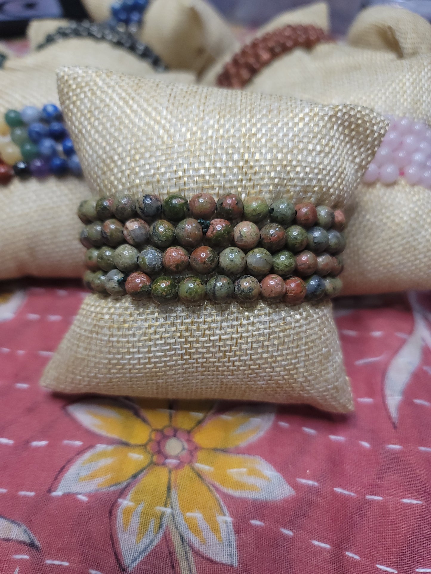 Unakite Bracelet