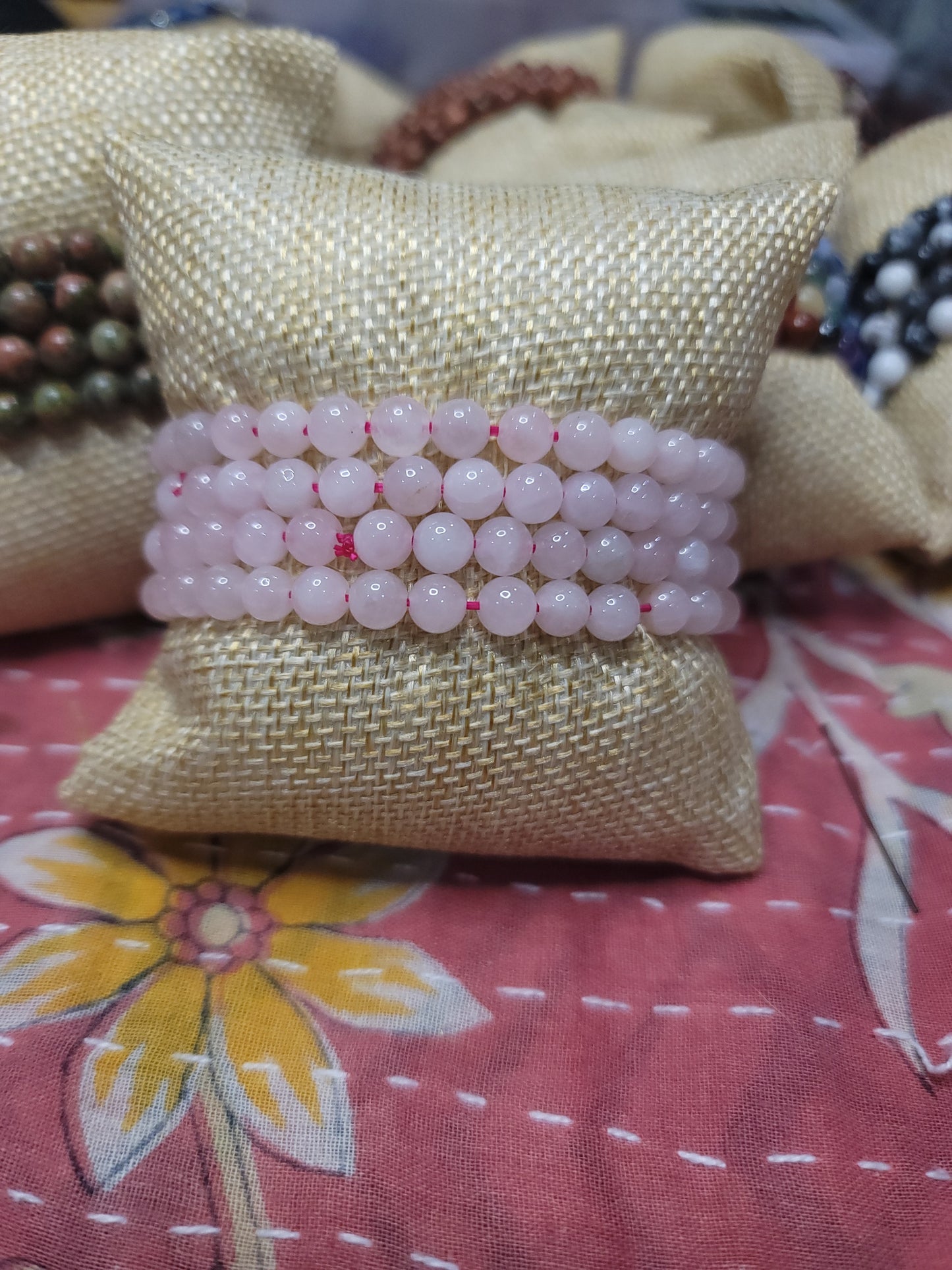 Rose Quartz Bracelets