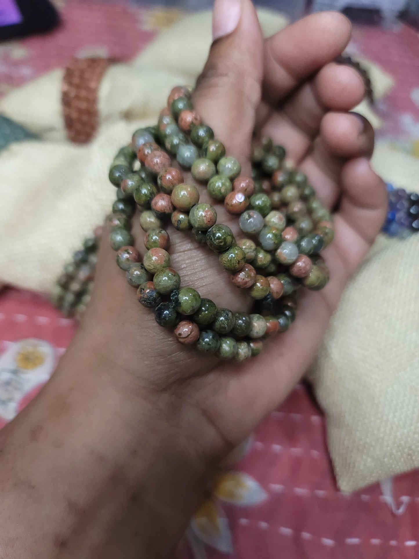 Unakite Bracelet