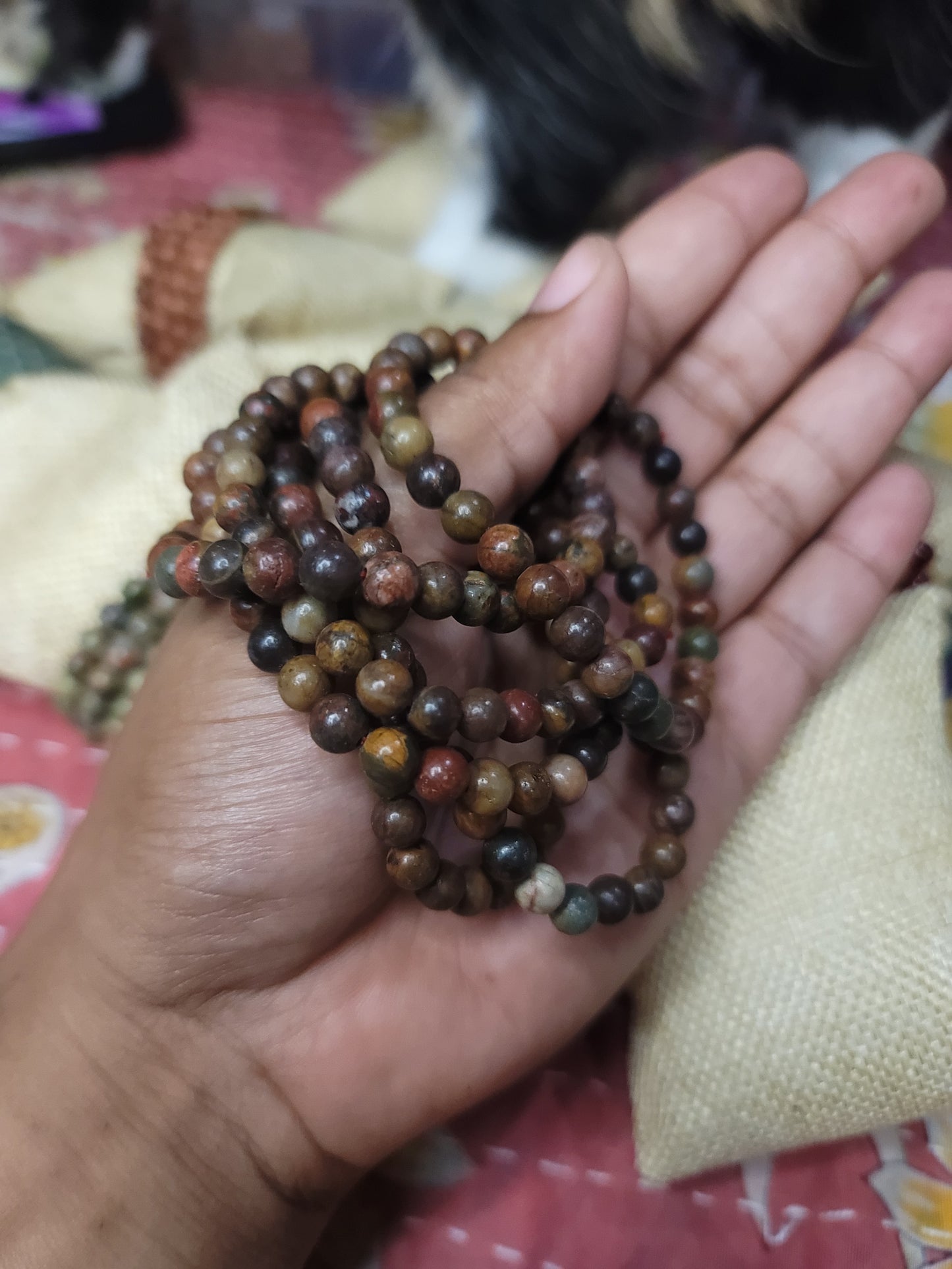 Petrified Wood Bracelets