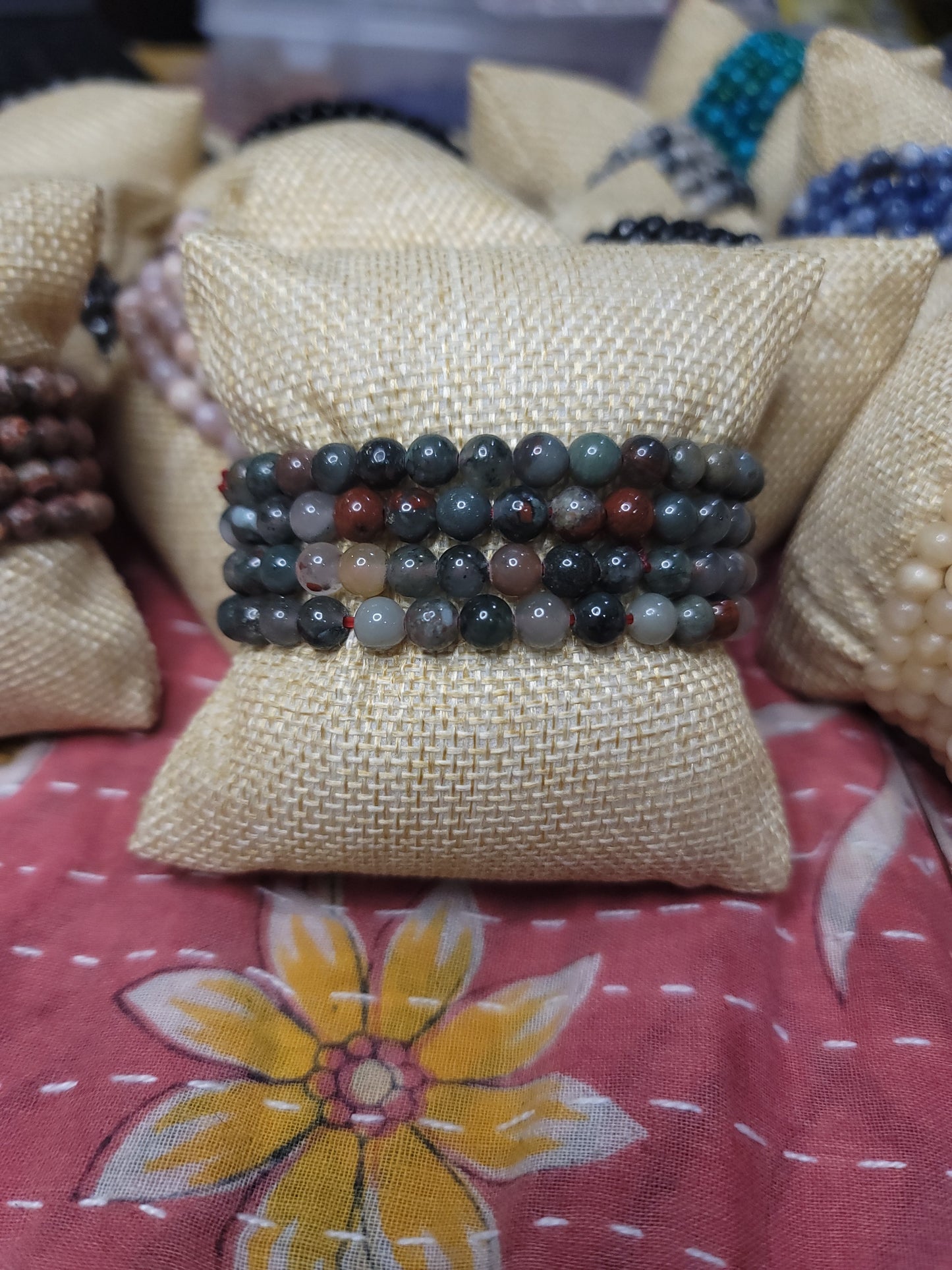 Bloodstone Bracelets