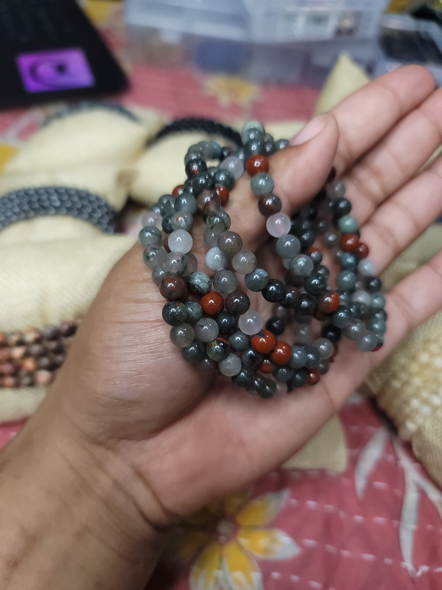 Bloodstone Bracelets