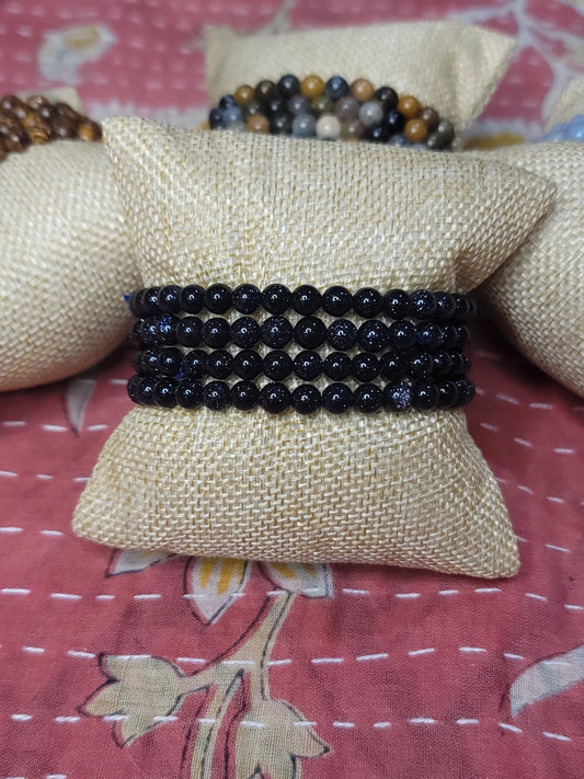 Blue Goldstone Bracelet