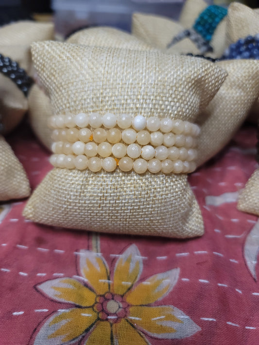 Orange Calcite Bracelets